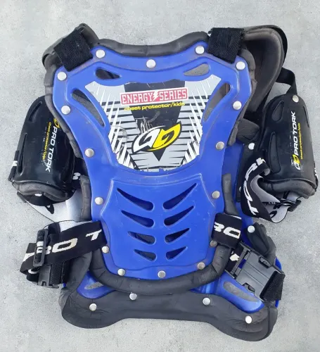 Colete De Proteção Infantil Pro Tork Motocross / Bicicross Trilha Kids