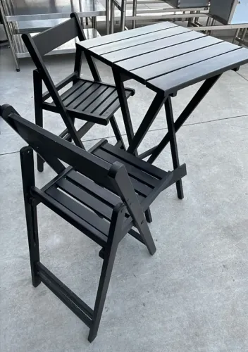 Mesa de Bistro 60cm Dobrável (Anselmo)