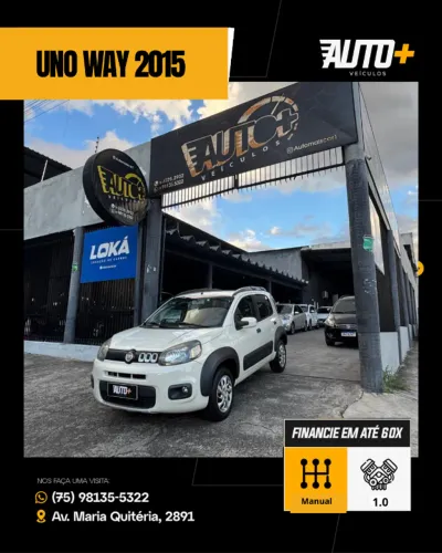 Fiat Uno WAY Celeb. 1.0 EVO Fire Flex 8V 5P 2015