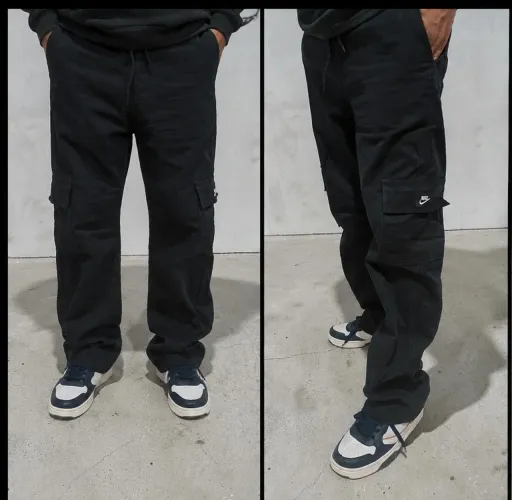 Calça Cargo da Nike Preto