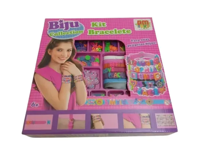 Biju Collection Kit Bracelete da DM Toys para o Dia das Crianças em Porto Alegre