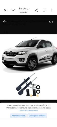 amortecedor kwid 2023