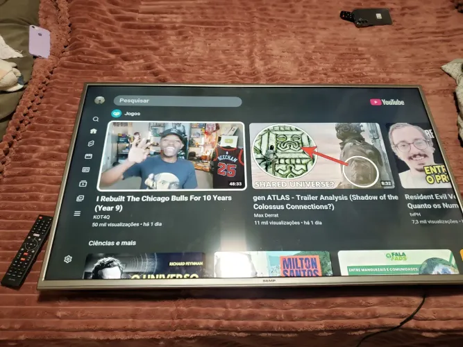 Tv Smart 50 polegadas para assistir os jogos da copa