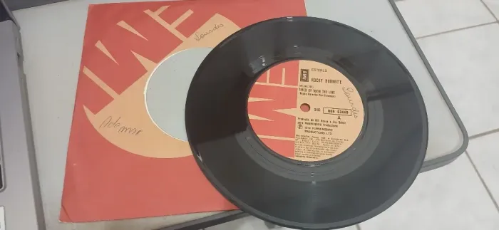 Ep Rocky Burnette Tired Of Toein The Line (1979) Emi-odeon