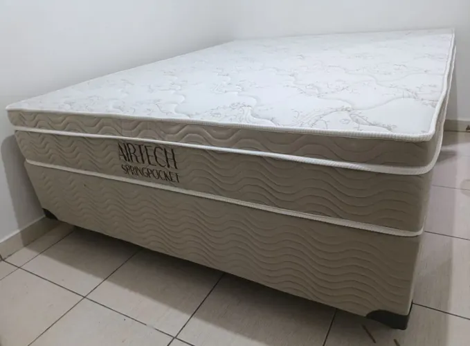 Cama box ortoboom Queen nova