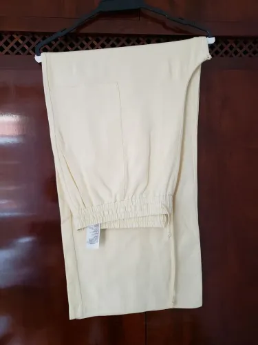Calça Linho Amarela Hering G / M / P