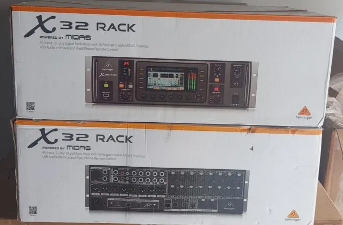 MESA DE SOM BEHRINGER X32 RACK