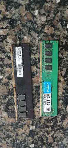2 pentes  memória ddr4 4gb cada por r$ 50