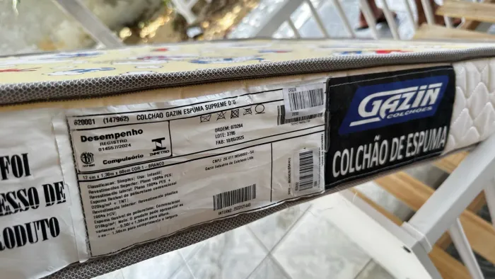 Berço nacional com colchão