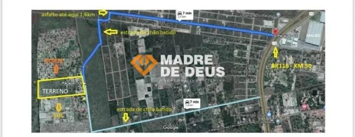 Sitio de7,5 hectares com casa .