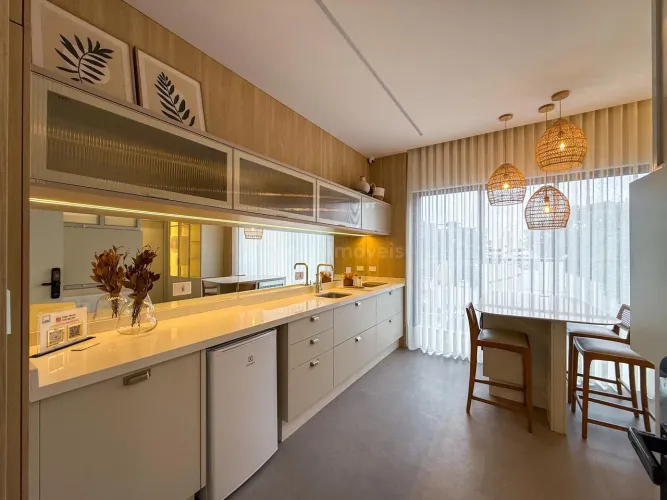 Studio à venda com lazer completo e excelente potencial de investimento