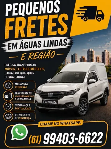 Fretes Águas lindas !