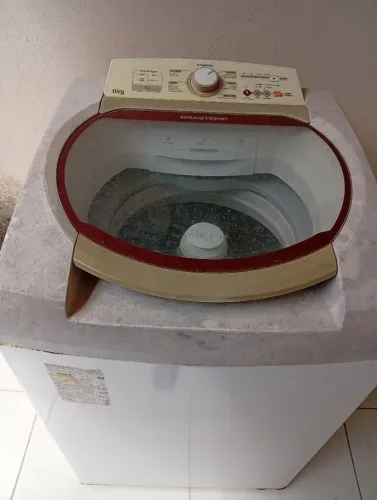 MÁQUINA DE LAVAR ROUPAS BRASTEMP, SEXTO INOX, 11 KG