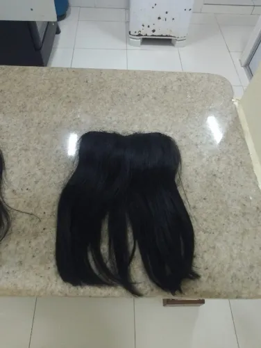 Cabelo humano na tela