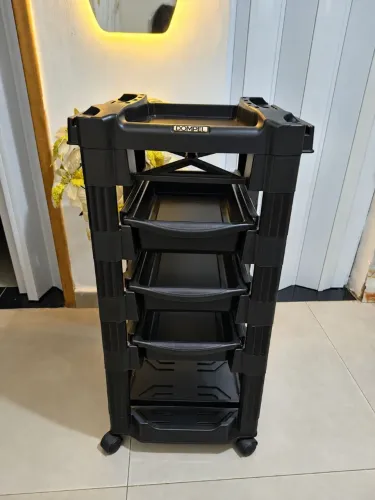 Carrinho Auxiliar Profissional DOMPEL - Preto