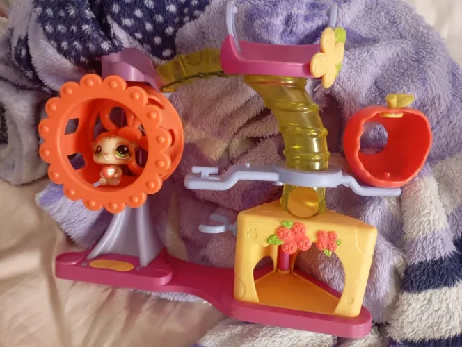 Brinquedo casinha hamster Littles Pet shop