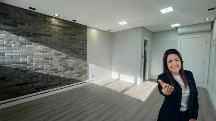 Sala reformada em edifício coorporativo!