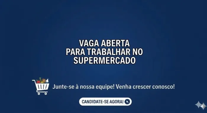 VAGA DE EMPREGO ABERTA - SP