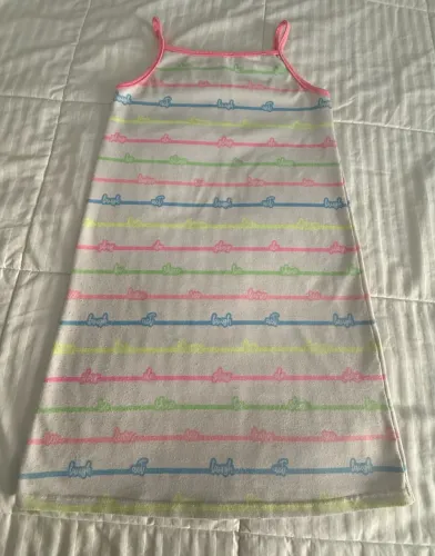 Vestido Regata Infantil Tam. 08 - Leve e Fresquinho | R$15