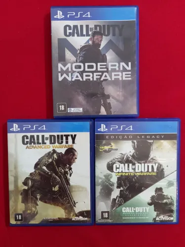 Call of Duty - Modern Warfare - Infinite Warfare - Advanced Warfare - Aceito Cartão 