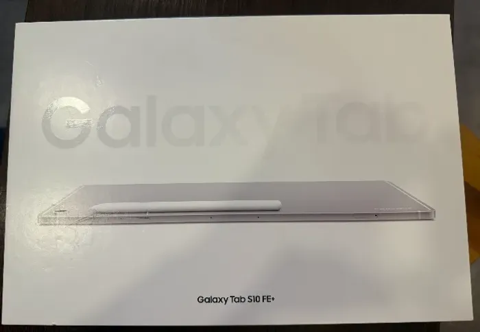 GALAXY TAB S10 FE+ LACRADO NA CAIXA