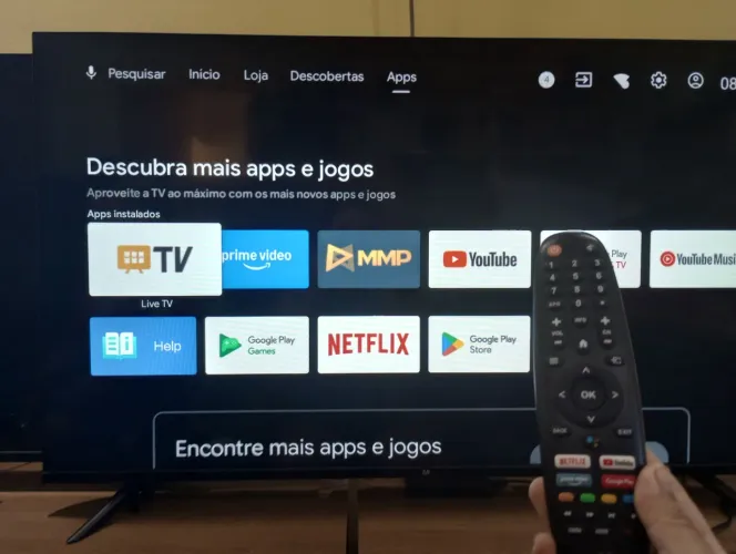 Smart TV Multilaser 43 FHD DLED USB HDMI Multi Android - TL046M