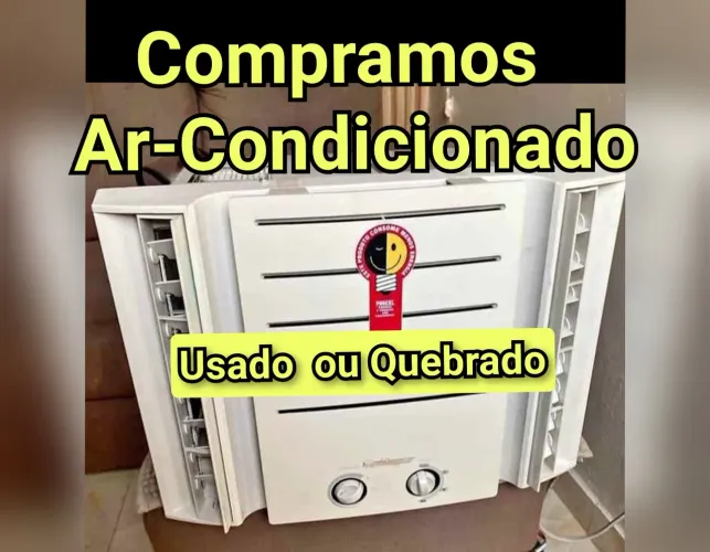 Ar Condicionado usado ou Quebrado