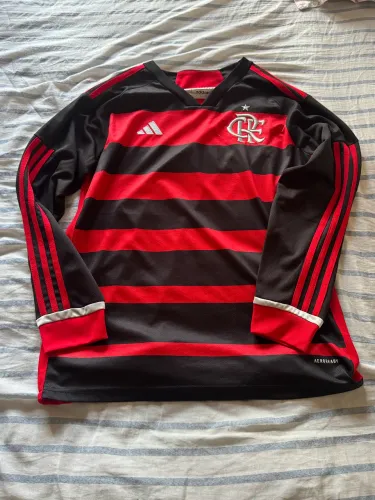 Camisa Flamengo manga longa 2025