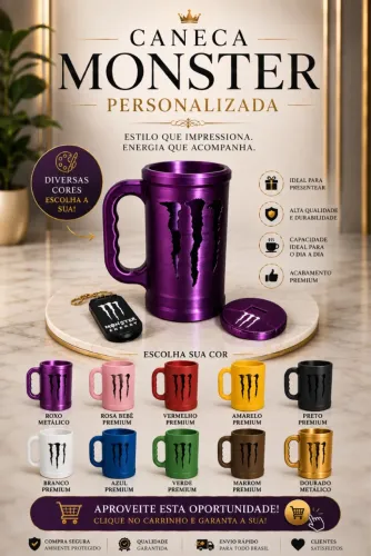 Kit monster - personalizado