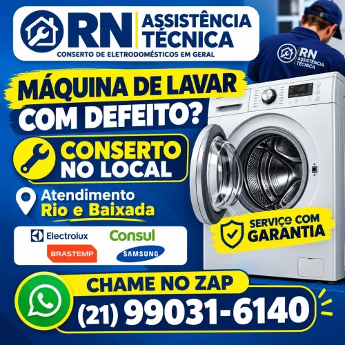 Conserto de Máquina de Lavar Rio de Janeiro Rj