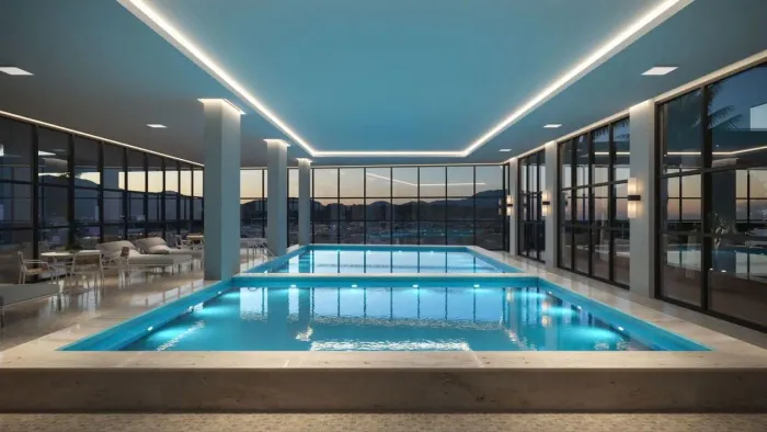 Apartamento 3 suítes quase pronto para morar em um home club parcelado em 240x