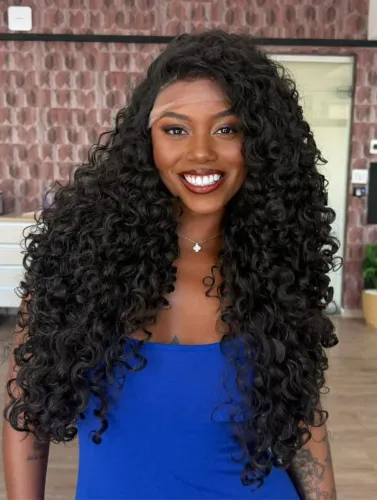 Lace front hd felicidade 