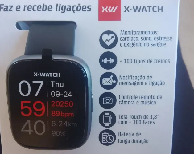 Relógio X-Watch pouco usado 