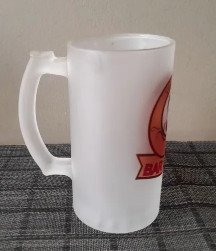 01 Caneca de Chope (Vidro Jateado)  (R$ 50)