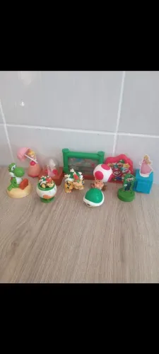 Coleção Mario Bros - Mac Donald's brinquedos -  Lote 