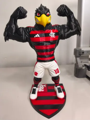 Urubu Malvadão dia Flamengo - 28 cm