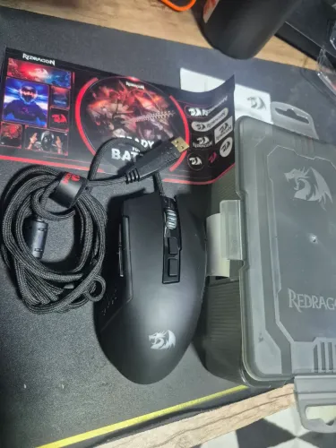 Mouse Red Dragon Trident novo