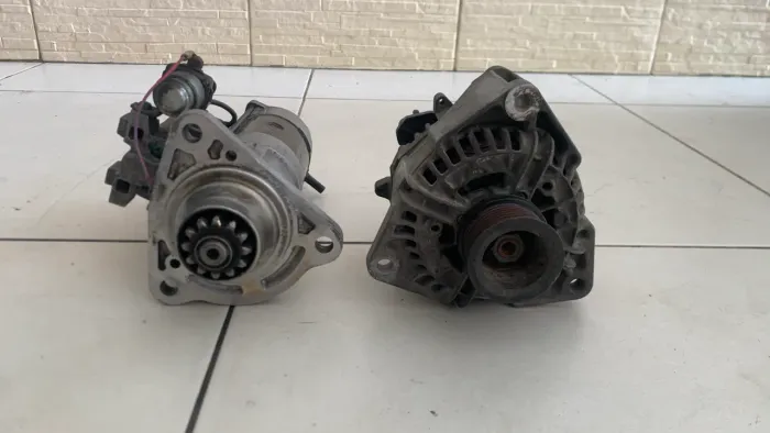 Alternador 24v e Motor de partida 24v