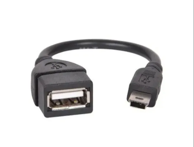 Adaptador Cabo Otg Mini Usb V3 x Usb