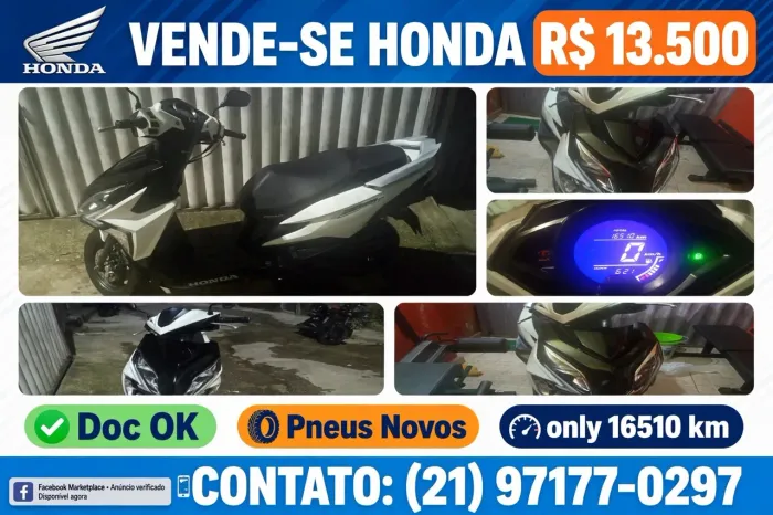 Moto Honda Elite 125