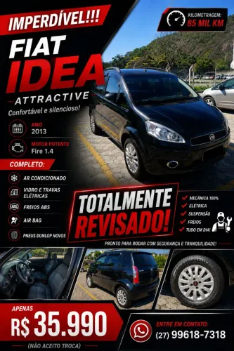Fiat Idea Attractive 1.4 Fire Flex 8V 5P 2013
