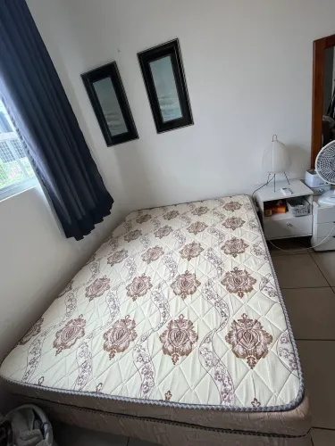 Venda cama casal unibox seminova