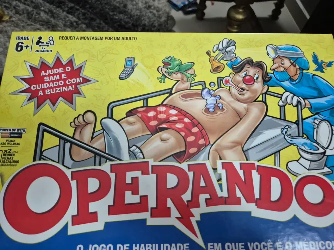 Jogo infantil hasbro operando