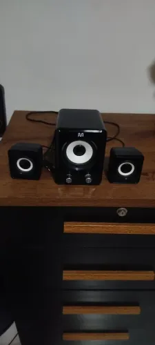 Caixa De Som 2 1 Multilaser Sp172 14w Rms Usb Original