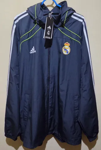 Casaco corta vento real madrid adidas original