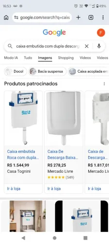 Caixa acoplada 
