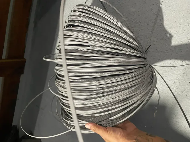 Cabo fibra óptico