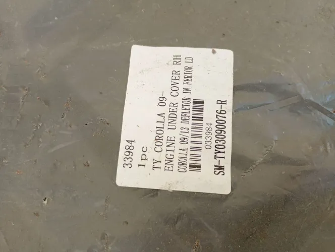 Defletor de carte ln ferior lado direito colorolla Toyota
