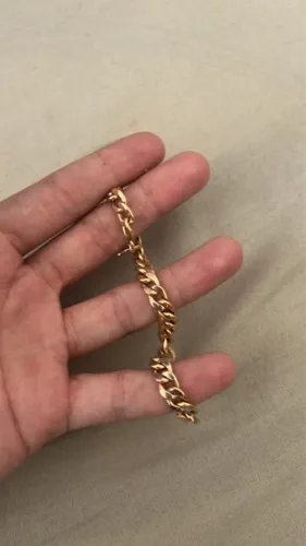 Pulseira revestida a ouro 18k