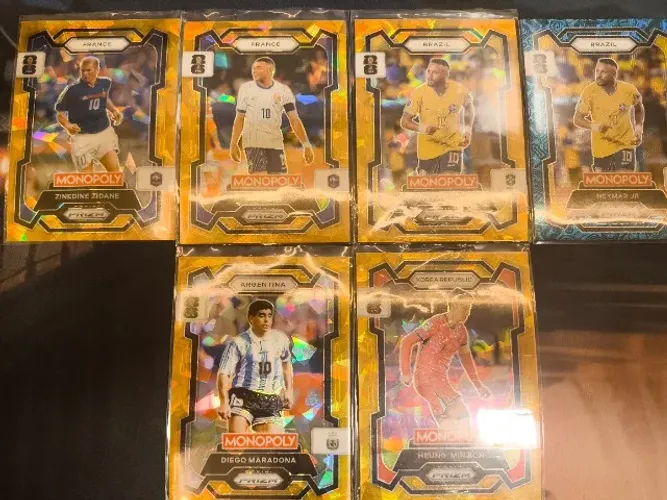 Monopoly Prizm World Cup 2026 - Ice gold cracked - 180 reais cada